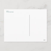 De het Rennen Hazen in Pasen Feestdagenkaart (Achterkant)