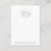 *~* DE HET UITBREIDEN TONEN QR Zilveren Glitter Vl Visitekaartje (Voorkant)