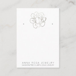 *~* DE HET UITBREIDEN TONEN QR Zilveren Glitter Vl Visitekaartje