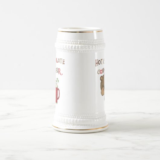 De hete Jongen van de Kenner van de Chocolade Bierpul (Center)