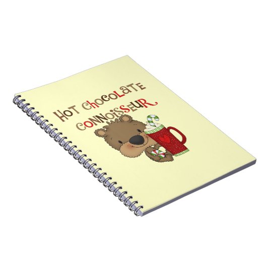 De hete Jongen van de Kenner van de Chocolade draa Notitieboek (Rechterzijde)