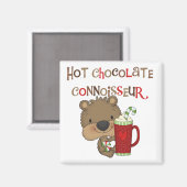 De hete Jongen van de Kenner van de Chocolade Magneet (Voorkant / Achterkant)