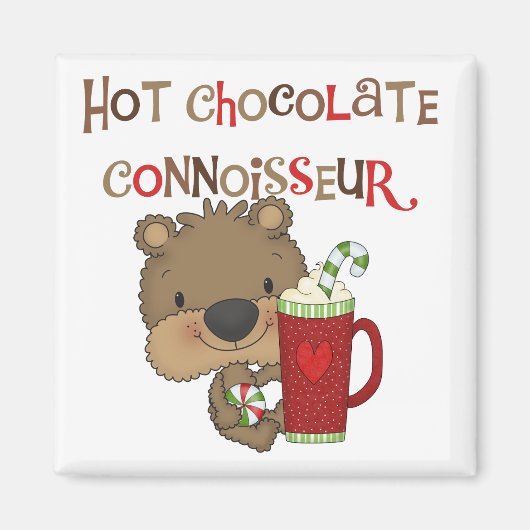 De hete Jongen van de Kenner van de Chocolade Magneet (Voorkant)