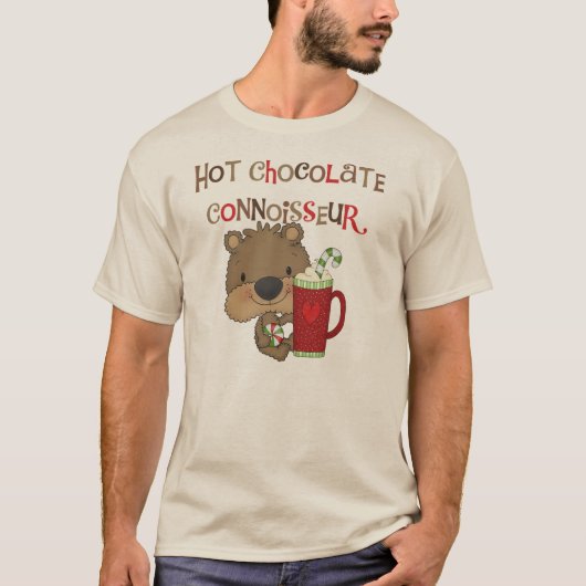 De hete Jongen van de Kenner van de Chocolade T-shirt (Voorkant)