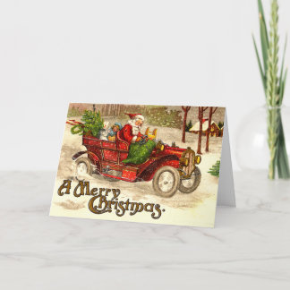 De hete Kerstman van de Staaf Feestdagen Kaart