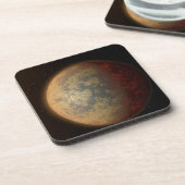 De Hete Rocky Exoplanet HD 219134 B. Bier Onderzetter (Linkerzijde)