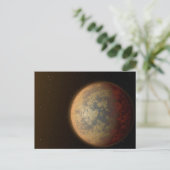 De Hete Rocky Exoplanet HD 219134 B. Briefkaart (Staand voorkant)