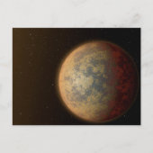 De Hete Rocky Exoplanet HD 219134 B. Briefkaart (Voorkant)