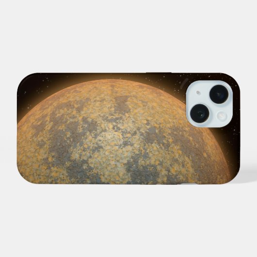 De Hete Rocky Exoplanet HD 219134 B. iPhone 15 Case (Achterkant horizontaal)