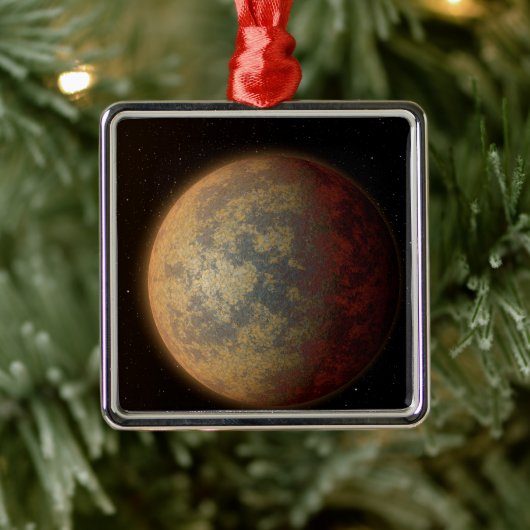 De Hete Rocky Exoplanet HD 219134 B. Metalen Ornament (Boom)