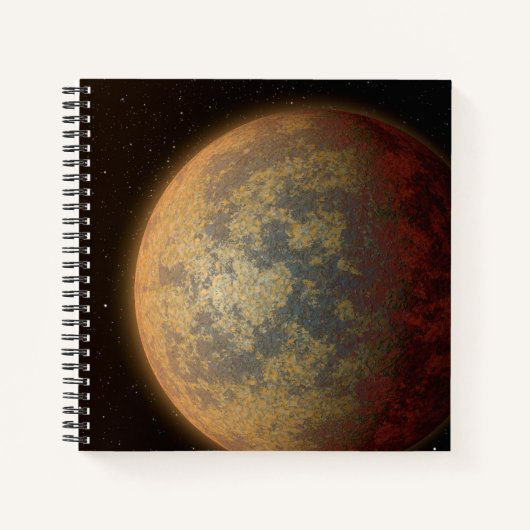 De Hete Rocky Exoplanet HD 219134 B. Notitieboek (Voorkant)