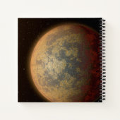 De Hete Rocky Exoplanet HD 219134 B. Notitieboek (Achterkant)