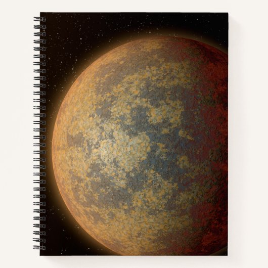 De Hete Rocky Exoplanet HD 219134 B. Notitieboek (Voorkant)