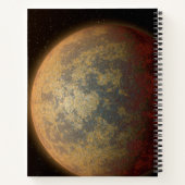 De Hete Rocky Exoplanet HD 219134 B. Notitieboek (Achterkant)