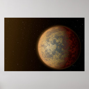 De Hete Rocky Exoplanet HD 219134 B. Poster