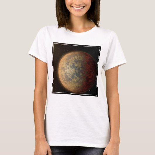 De Hete Rocky Exoplanet HD 219134 B. T-shirt (Voorkant)