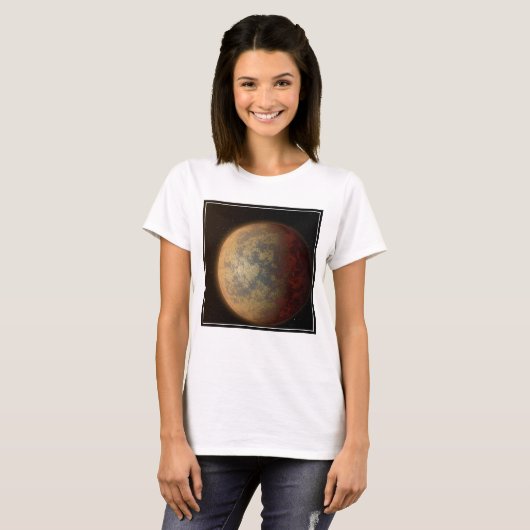 De Hete Rocky Exoplanet HD 219134 B. T-shirt (Voorkant volledig)