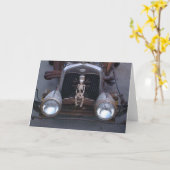 De Hete Staaf van de Auto van Skelton Kaart (Gele Bloem)