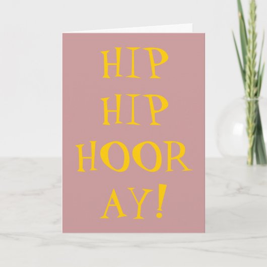 DE HEUP HOORAY VAN DE HEUP KAART (Voorkant)