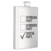 De Heupkolf van de cocktail Party Flacon (Rechts)