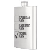 De Heupkolf van de cocktail Party Flacon (Links)