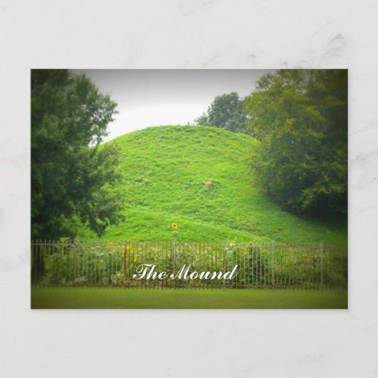 De heuvel briefkaart (Voorkant)