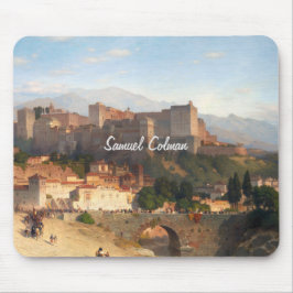 De heuvel van het Alhambra, Granada Samuel Colman Muismat