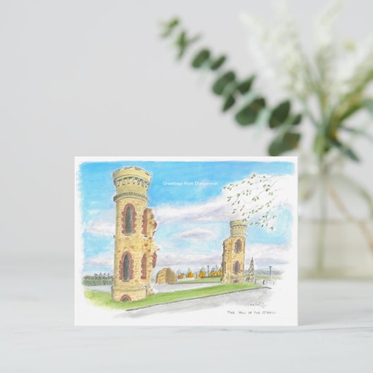 De heuvel van het O'Neill briefkaart (Staand voorkant)