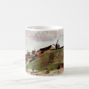 De heuvel van Montmartre met steengroeve door Vinc Koffiemok