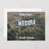 De heuvels van Medora Briefkaart (Voorkant / Achterkant)