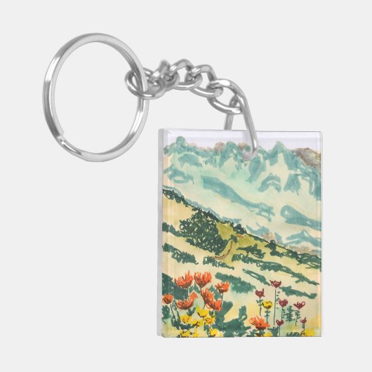 De heuvels zijn levend, sleutelhanger (Voorkant Links)