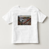 De Hiawatha Streamline-trein Kinder Shirts (Voorkant)