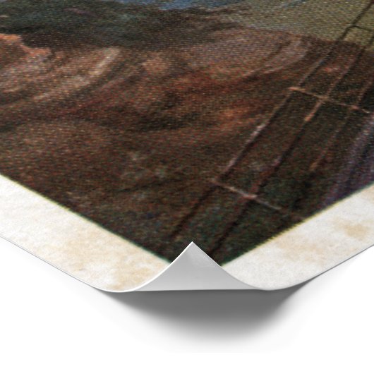 De Hiawatha Streamline-trein Poster (Hoek)