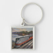 De Hiawatha Streamline-trein Sleutelhanger (Voorkant)