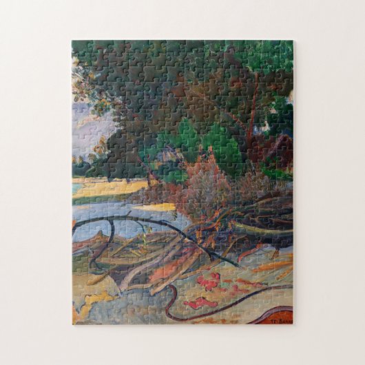 De Hibiscus-boom van Paul Gauguin Legpuzzel (Verticaal)