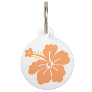 De Hibiscus Hawaiiaan van Honolua Huisdierpenning