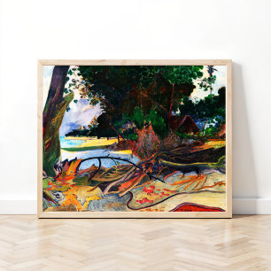 De Hibiscusboom (Te burao) van Paul Gauguin Poster