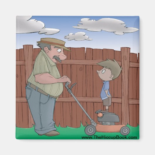 De Hiccup Boek magneet - De Buurman (Voorkant)