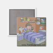 De Hiccup Boek magneet - Sam (Voorkant / Achterkant)