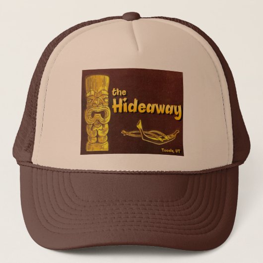 De Hideaway Trucker Hat Pet (Voorkant)