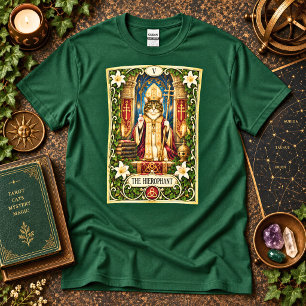 De Hierophant Kat Tarot - Traditie en Wijsheid T-shirt