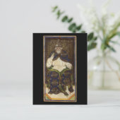De Hierophant Tarot-kaart Briefkaart (Staand voorkant)