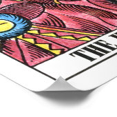 De Hierophant Tarot Kaart Poster (Hoek)