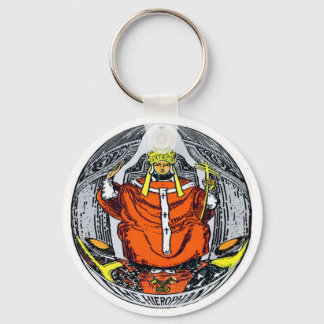 De Hierophant Tarot Kaart Sleutelhanger