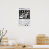 De High Church Champion en zijn twee seconden Poster (Keuken)