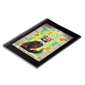 De High Ferret Priestess Tarot-kaart Notitieboek (Linkerzijde)