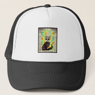 De High Ferret Priestess Tarot-kaart Trucker Pet