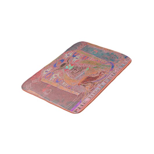 De High Priestess Tarot Card Bathroom Badmat (Gekanteld)