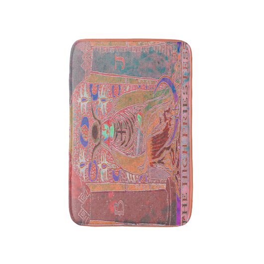 De High Priestess Tarot Card Bathroom Badmat (Voorkant Verticaal)