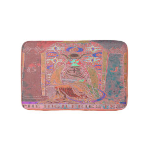 De High Priestess Tarot Card Bathroom Badmat